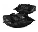 Seat Ibiza 6P Facelift xenon koplampen zwart met LED 12-15, Auto-onderdelen, Verlichting, Verzenden, Nieuw, Seat