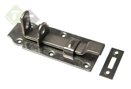 Hangslot Rolschuif - Schuifgrendel Met Bocht - Schuif Slot -, Doe-het-zelf en Verbouw, Hang- en Sluitwerk, Overige typen, Nieuw