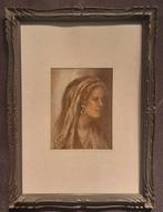 Elide Camplone Migliori (1908-1998) - Ritratto di donna, Antiek en Kunst, Kunst | Schilderijen | Klassiek