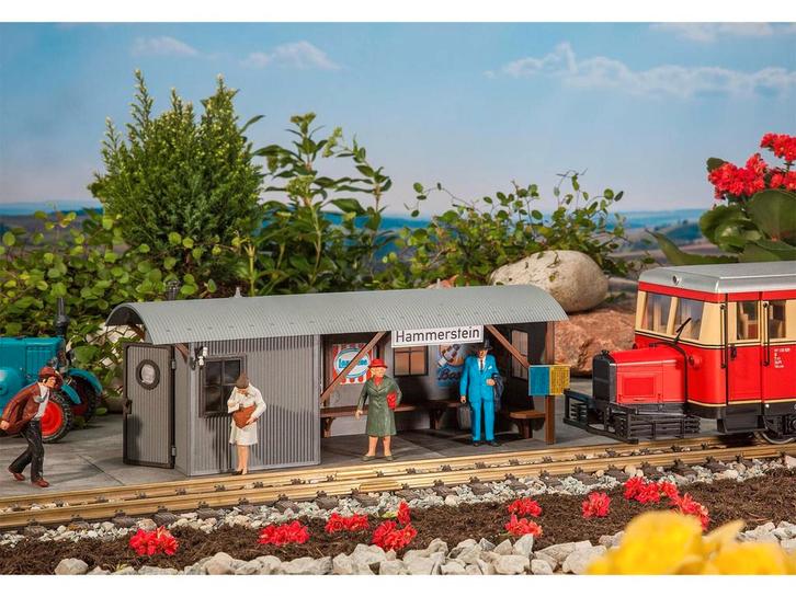 POLA 330895 Haltepunkt Hammerstein (Stations, Gebouwen), Hobby en Vrije tijd, Modelbouw | Figuren en Diorama's, Nieuw, Ophalen of Verzenden
