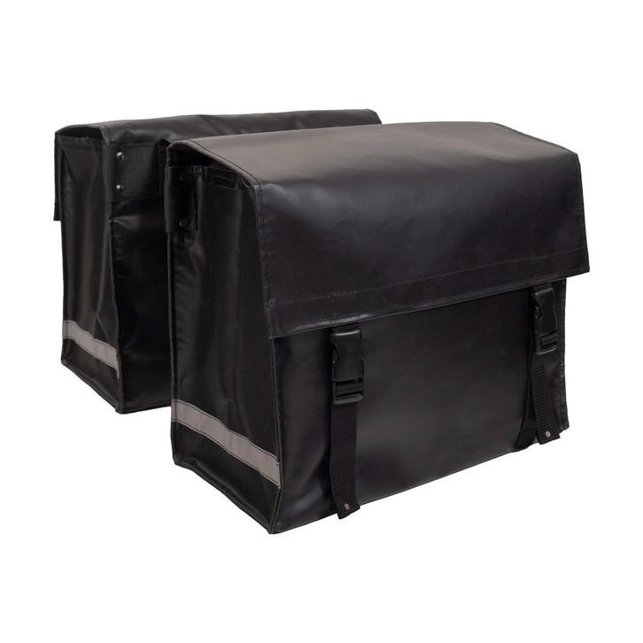 Beck Nostalgic 52 Liter Mat Zwart, Fietsen en Brommers, Fietsaccessoires | Fietstassen, Nieuw, Verzenden