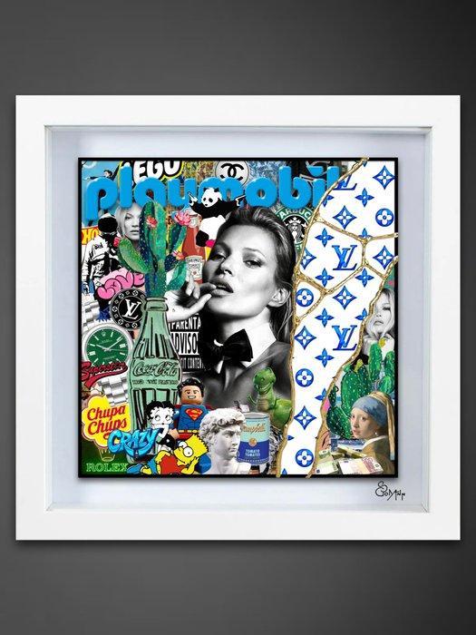 Stéphanie Godann - Kate Moss For Queen, Antiek en Kunst, Kunst | Designobjecten