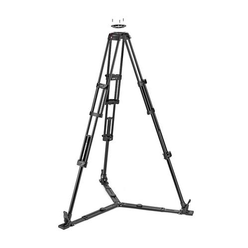 Manfrotto Alu Twin GS Tripod 100/75mm, Audio, Tv en Foto, Fotografie | Statieven en Balhoofden, Driepoot, Nieuw, 150 tot 175 cm