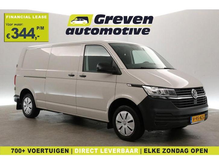 Volkswagen Transporter 2.0 TDI 150PK L2H1 | Ascot Grey |, Auto's, Bestelauto's, Handgeschakeld, Diesel, Beige, Volkswagen