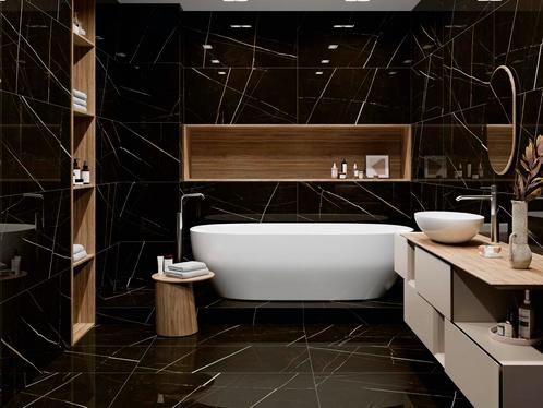 Sahara Noir Polished 60X120, Doe-het-zelf en Verbouw, Tegels, Nieuw