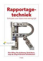 Rapportagetechniek, 9789001078560, Boeken, Studieboeken en Cursussen, Zo goed als nieuw, Studieboeken, Verzenden