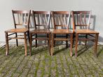 Lutherma - Zitgroep (4) - houten stoel - Hout, Antiek en Kunst, Antiek | Meubels | Stoelen en Banken