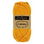 Scheepjes Catona 25g - 249 Saffron - Haakgaren / Breigaren, Ophalen of Verzenden, Nieuw, Breien of Haken, Wol of Garen
