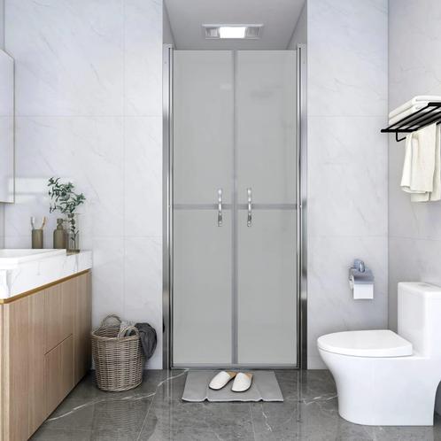 vidaXL Douchedeur 76x190 cm ESG mat, Doe-het-zelf en Verbouw, Sanitair, Nieuw, Verzenden