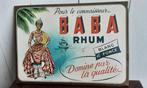 Baba Rhum - Reclamebord - Metaal