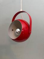 Plafondlamp - Metaal - Vintage rode vintage space age, Antiek en Kunst