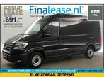 Volkswagen Crafter 35 2.0 TDI L3H3 BPM Vrij 3000KG TG €691pm, Auto's, Volkswagen, Zwart, Nieuw, Lease