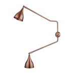 Norr11 - Lamp - Le Six Dubbele Arm Brons - Metaal, Staal, Antiek en Kunst, Antiek | Lampen