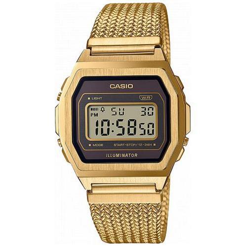 Horloge Heren Casio A1000MGA-5EF Goud, Sieraden, Tassen en Uiterlijk, Zonnebrillen en Brillen | Heren, Verzenden