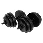 Tunturi Vinyl Dumbbellset 30kg, Sport en Fitness, Verzenden, Nieuw, Dumbbell