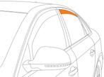 Zijwindschermen | Hyundai Veloster 2012- | Climair |, Nieuw, Ophalen of Verzenden