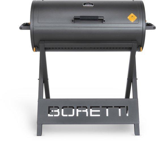Boretti - Barilo 2.0 - houtskool barbecue - grilloppervlak, Tuin en Terras, Houtskoolbarbecues, Verzenden