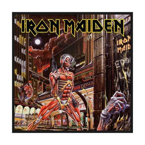 Iron Maiden Somewhere in Time Patch officiële merchandise, Verzamelen, Muziek, Artiesten en Beroemdheden, Kleding, Nieuw, Ophalen of Verzenden
