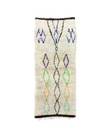 Berber, Marokkaans Beni Ourain Tapijt 90x230 cm - Vloerkleed, Huis en Inrichting, Stoffering | Tapijten en Kleden, Nieuw