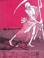 Spotprent over onveilige spoorwegovergangen (lijst optie), Antiek en Kunst, Kunst | Litho's en Zeefdrukken, Verzenden