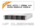 Server HP DL380P G8/2x E5-2680v2 2,8GHz 20C 40TH/128GB RAM, Ophalen of Verzenden, Zo goed als nieuw, 2 tot 3 Ghz, Hot swappable onderdelen