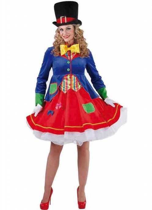 Clownspak vrouw Lucky, Kleding | Dames, Carnavalskleding en Feestkleding, Nieuw, Ophalen of Verzenden