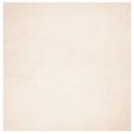 Beige, zacht vloerkleed HUARTE 120x120cm - - tweedekansje, Beige, Vierkant, Nieuw, Ophalen of Verzenden