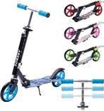 Kinderstep - LED Wielen - Verstelbaar - Vouwbaar - Blauw - A, Verzenden, Zo goed als nieuw