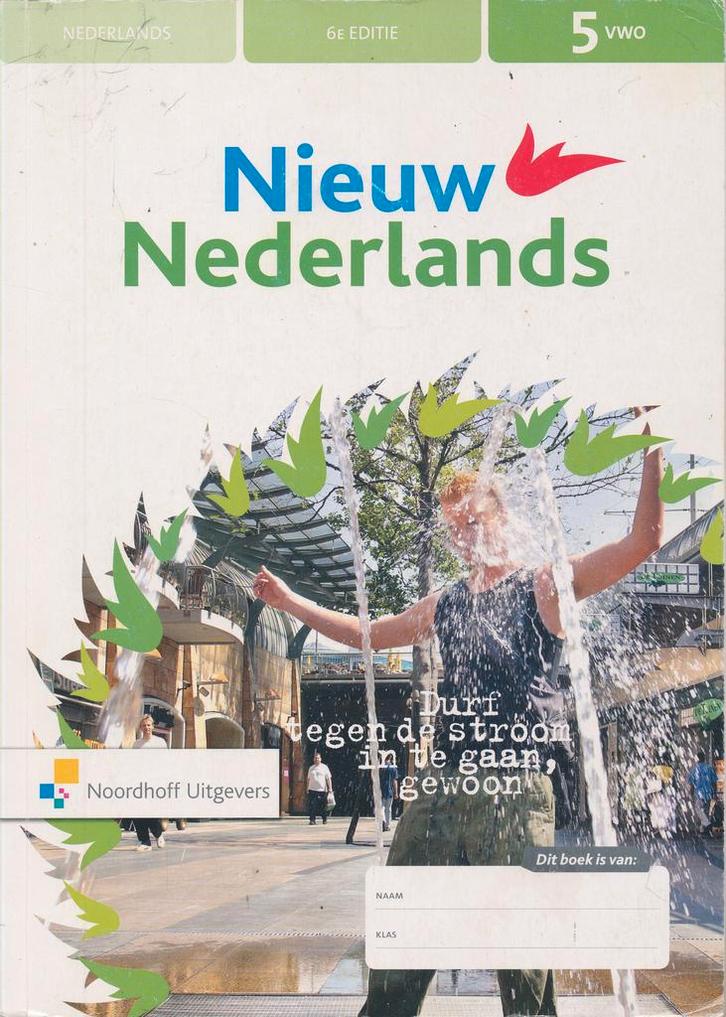 Nieuw Nederlands (6e) Leerwerkboek 5 VWO, Boeken, Schoolboeken, Nieuw, Verzenden