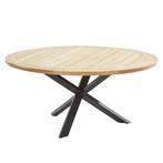 Aprilla Prado dining tuinset 160 cm rond 7 delig Pure 4, Tuin en Terras, Tuinsets en Loungesets, Ophalen of Verzenden, Nieuw