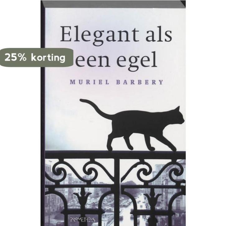 Elegant als een egel 9789044613230 Muriel Barbery, Boeken, Romans, Gelezen, Verzenden