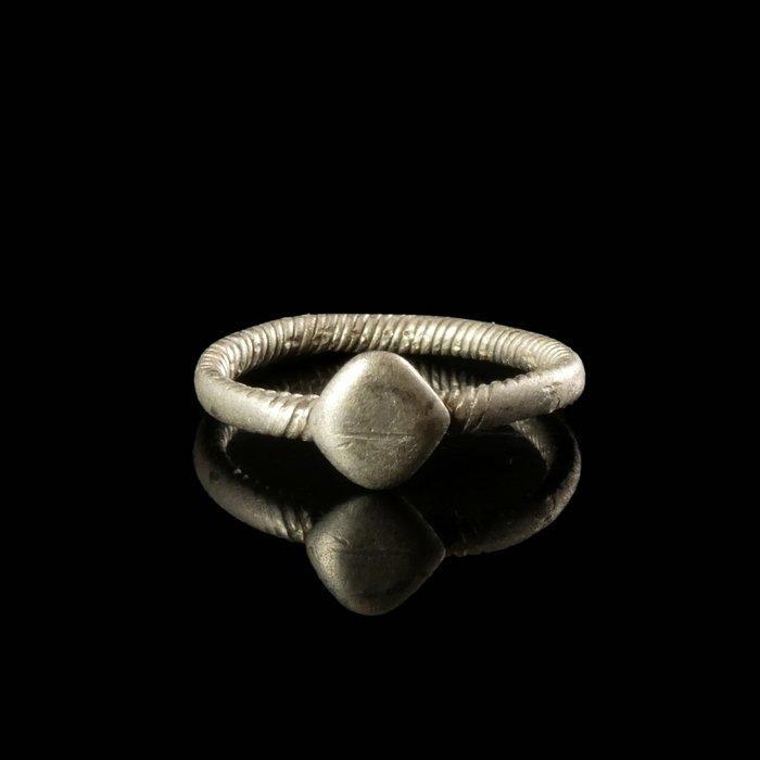 Oud-Romeins Zilver Ring, Sieraden, Tassen en Uiterlijk, Antieke sieraden