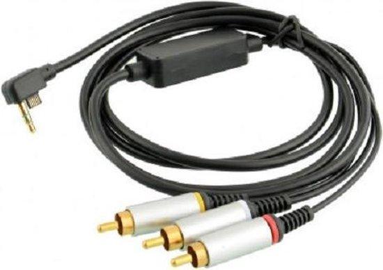 Composiet AV kabel voor PSP Slim &amp; Lite - 1,8 meter, Spelcomputers en Games, Spelcomputers | Overige Accessoires