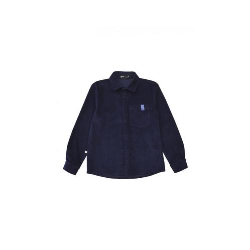 Shirt - corduroy - donker blauw - 110/116HEBE, Kinderen en Baby's, Kinderkleding | Overige, Nieuw, Verzenden