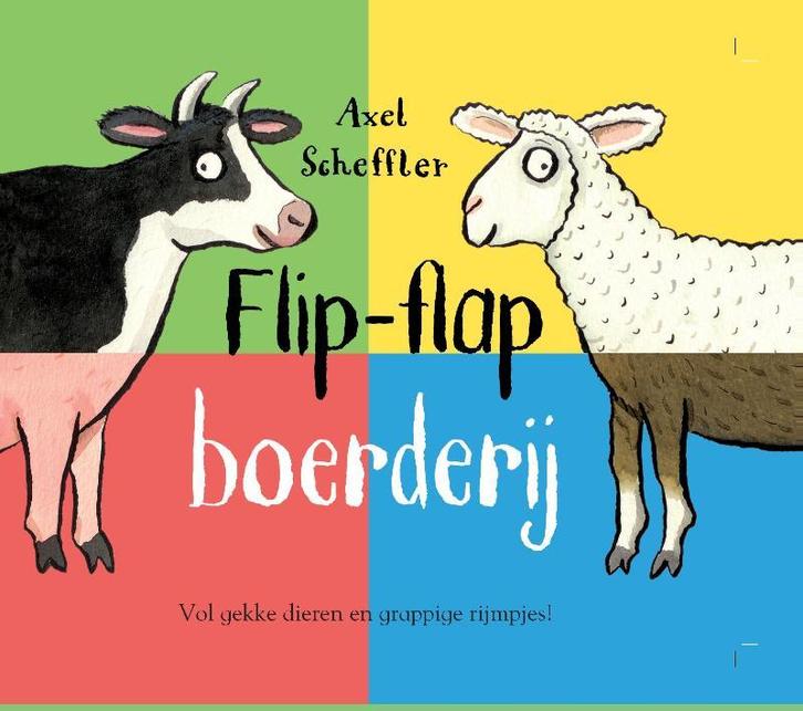 Flip-flap boerderij 9789025754273 Axel Scheffler, Boeken, Kinderboeken | Baby's en Peuters, Zo goed als nieuw, Verzenden