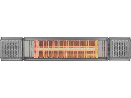 Eurom Heat and Beat Antraciet elektrische terrasverwarmer, Tuin en Terras, Terrasverwarmers, Elektrisch, Nieuw, Wand