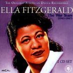 cd - Ella Fitzgerald - The War Years (1941-1947), Cd's en Dvd's, Verzenden, Zo goed als nieuw