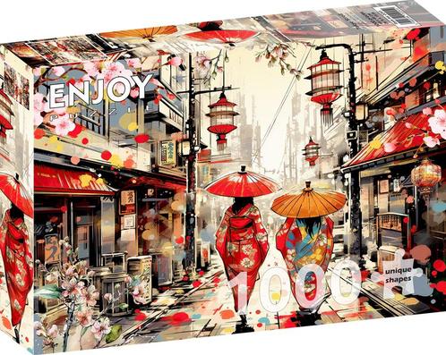 Tokyo Stroll Puzzel (1000 stukjes) | Enjoy Puzzle - Puzzels, Hobby en Vrije tijd, Denksport en Puzzels, Nieuw, Verzenden