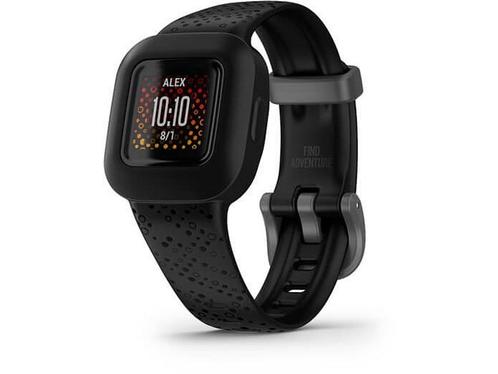 Garmin vivofit jr. 3 Zwart (Zwart), Sieraden, Tassen en Uiterlijk, Smartwatches, Zo goed als nieuw, Verzenden