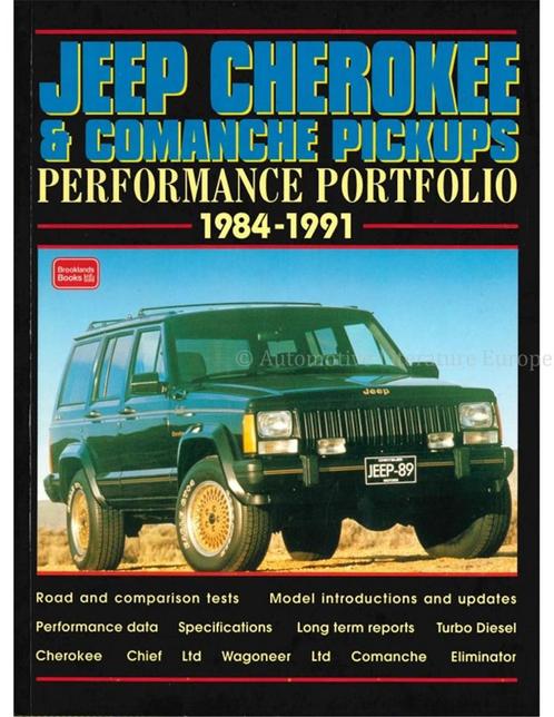 JEEP CHEROKEE & COMANCHE PICKUPS 1984 - 1991 (PERFORMANCE, Boeken, Auto's | Boeken