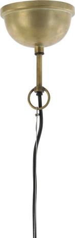 2dekans | Light & Living Hanglamp Gularo - Ø45x43 cm - Bruin, Huis en Inrichting, Ophalen of Verzenden, Zo goed als nieuw