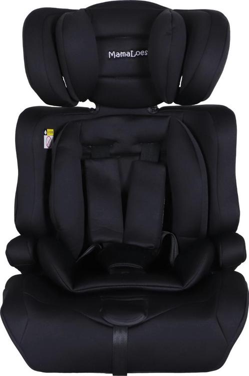 MamaLoes Saar Zwart 76-150 cm i-Size Autostoel ML050215, Kinderen en Baby's, Autostoeltjes, Nieuw, Autogordel, 9 t/m 36 kg, Verzenden