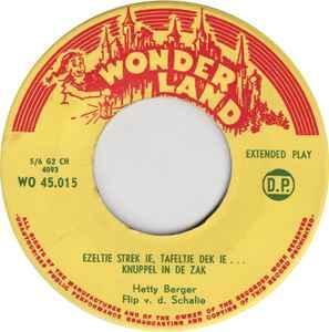 vinyl single 7 inch - Hetty Berger - De Wolf En De Zeven..., Cd's en Dvd's, Vinyl Singles, Zo goed als nieuw, Verzenden