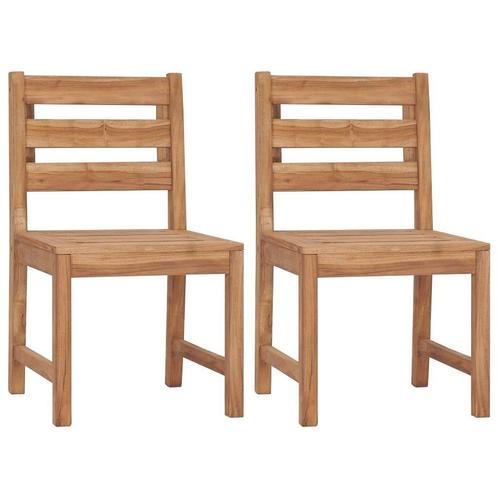Tuinstoelen Teakhout (2) | Retourdeal | 42% Korting!, Tuin en Terras, Tuinstoelen, Nieuw, Teakhout, Ophalen of Verzenden