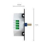 LED Dimmer 230V 0-500W Fase Af- en Aansnijding, Ophalen of Verzenden, Nieuw