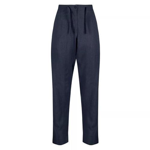 -65% Regatta  Regatta Dames maida linnen broek  maat 40, Kleding | Dames, Broeken en Pantalons, Blauw, Nieuw, Verzenden