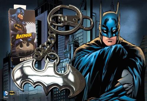 DC Comics Batman Metalen Sleutelhanger Logo, Verzamelen, Film en Tv, Nieuw, Ophalen of Verzenden