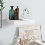 vidaXL Wandschap zwevend 23x23,5x3,8 cm MDF hoogglans wit, Verzenden, Nieuw