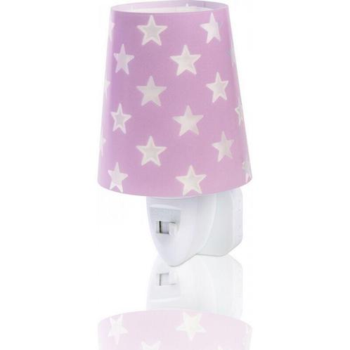 Nachtlampje met paars sterren patroon, Kinderen en Baby's, Kinderkamer | Inrichting en Decoratie, Nieuw, Ophalen of Verzenden