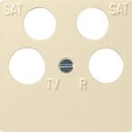Gira Quad Schakelbord Met Accessoires Creme Wit - 025901, Verzenden, Nieuw, Overige typen